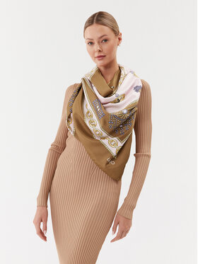 LOUIS VUITTON Women's Schal/Tuch aus Seide in Braun