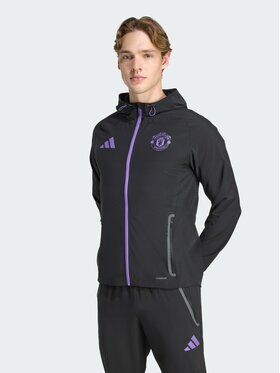 adidas adidas Kurtka wielofunkcyjna Manchester United Tiro 25 Competition Vis Tech Czarny Slim Fit