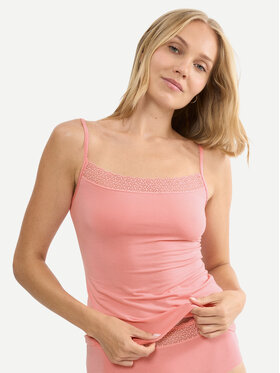 Triumph Triumph Top Feel Of Modal 10221654 Różowy Slim Fit