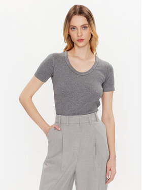 Fabiana Filippi Fabiana Filippi T-shirt JEDP02W125 Grigio Regular Fit