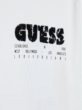 Guess Bluza L2BI04 I3Z13 Bela Oversize