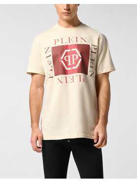 PHILIPP PLEIN PHILIPP PLEIN Tričko 27095 Béžová Regular Fit