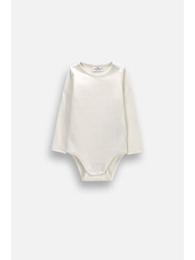 Coccodrillo Coccodrillo Body dziecięce ZC6112102SUN-003 Kremowy Regular Fit