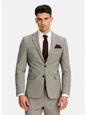 Pako Lorente Pako Lorente Marynarka P26SF-3G-020 Brązowy Slim Fit