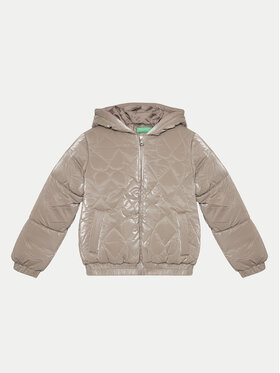 United Colors Of Benetton United Colors Of Benetton Giubbotto invernale 27WYCN05A Beige Regular Fit