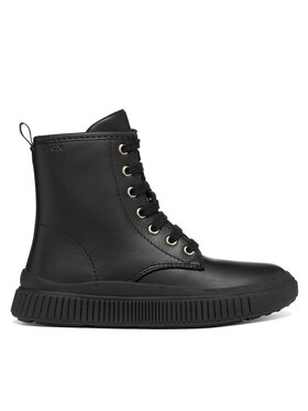 Geox Geox Gležnjarji J Laquinny Girl J66M3G 00085 C9999 M Črna
