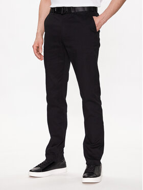 Calvin Klein Calvin Klein Chinos Modern Twill Slim Chino K10K110979 Schwarz Slim Fit