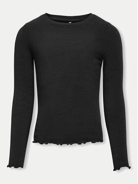 Kids ONLY Kids ONLY Bluse 15331400 Schwarz Slim Fit