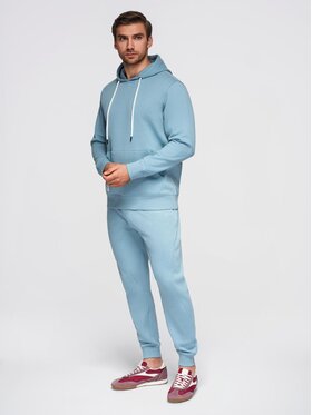 Ombre Ombre Komplet dresowy Z121 Błękitny Regular Fit
