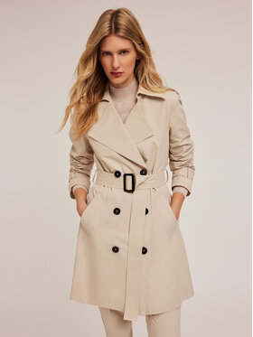 Motivi Motivi Cappotto 0058Q000567N002 Bianco Regular Fit