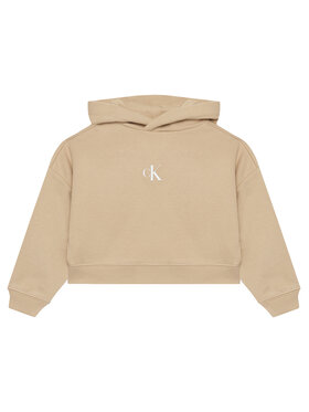 Calvin Klein Jeans Calvin Klein Jeans Μπλούζα IG0IG02755 M Μπεζ Boxy Fit