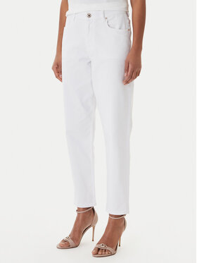 Fracomina Fracomina Jeansy FP26SVD005W61501 Bílá Slim Fit