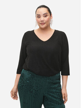 Zizzi Zizzi Halenka CA02376E Černá Regular Fit