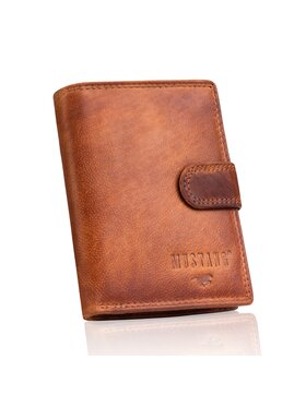 Mustang Mustang Portfel DENIMO HIGH WALLET Brązowy