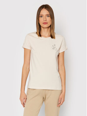 Outhorn Outhorn T-Shirt TSD615 Μπεζ Regular Fit