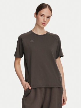 Kappa Kappa T-shirt 34258QW Marrone Regular Fit