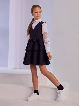 SLY SLY Koszula 4S-107 Biały Comfortable Fit