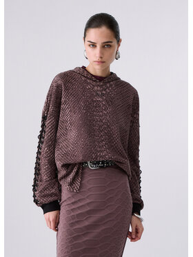 Liu Jo Liu Jo Felpa TF6177F0334L9241 Marrone Loose Fit