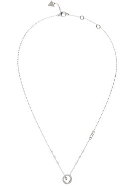 Guess Guess Náhrdelník JUBN04657JW Stříbrná