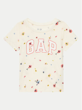 Gap Gap T-särk 744725-00 Beež Regular Fit