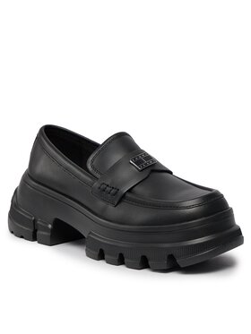 Tommy Jeans Tommy Jeans Loafers Tjw Chunky Loafer EN0EN02504 Μαύρο