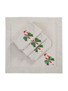 Roseberry Home Roseberry Home Serwetki Candy Cane Mirha Beżowy