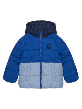 United Colors Of Benetton United Colors Of Benetton Zimní bunda 2WU0GN02W Modrá Regular Fit