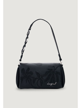 Desigual Desigual Τσάντα BAG_MIRENIS NARON MINI FL Μαύρο