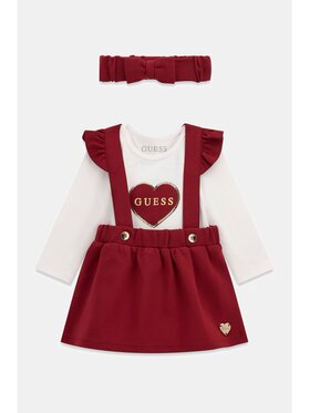 Guess Kids Guess Kids Sukienka codzienna 184447 Biały Classic Fit