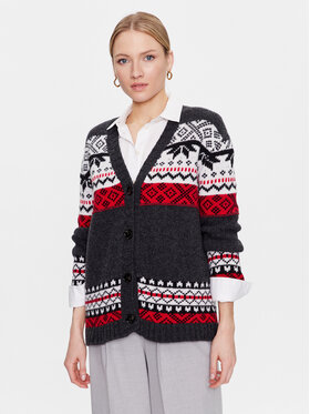 Weekend Max Mara Weekend Max Mara Кардиган Centro 53460723 Сив Regular Fit
