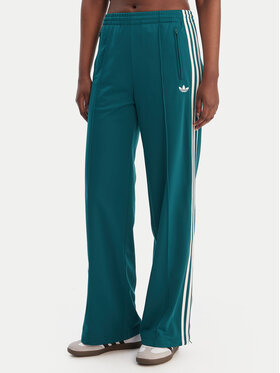 adidas adidas Спортивні штани Firebird KG3701 Зелений Loose Fit
