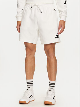 adidas adidas Спортни шорти Z.N.E. JJ4893 Бял Regular Fit