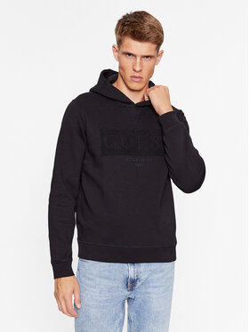 Guess Guess Mikina M3BQ36 K9Z21 Čierna Regular Fit