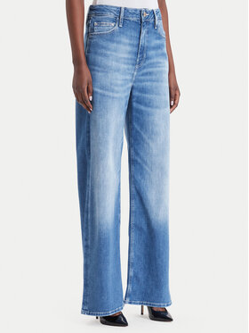 Guess Guess Džinsi W6YA82 D1331 Zils Wide Leg