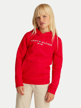 Tommy Hilfiger Tommy Hilfiger Felpa Essential KS0KS00205 S Rosso Regular Fit