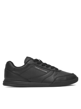 Tommy Hilfiger Tommy Hilfiger Sneakersy Lopro Cup Leather FM0FM05677 Czarny