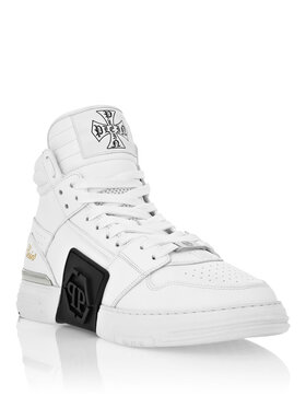 PHILIPP PLEIN PHILIPP PLEIN Sneakersy 27443 Bílá
