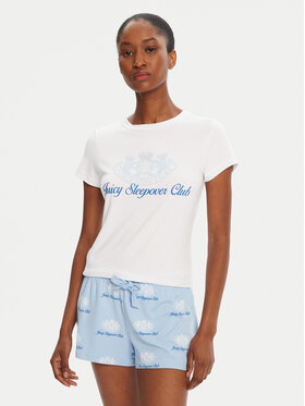 Juicy Couture Juicy Couture Pidžama Sleepover Club JCLPJ225501 Svijetloplava Regular Fit