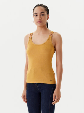 Morgan Morgan Top 251-DIDONI Galben Slim Fit