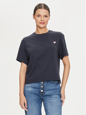Guess Jeans Guess Jeans T-shirt W4YI05 K8HM0 Tamnoplava Regular Fit