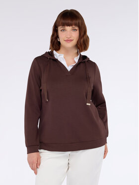 Fiorella Rubino Fiorella Rubino Felpa G847L008649N022 Marrone Regular Fit