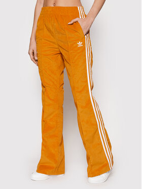 adidas adidas Текстилни панталони Classic Chunky H37838 Оранжев Regular Fit
