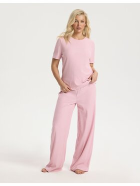 Esotiq Esotiq Piżama 44644 Różowy Regular Fit