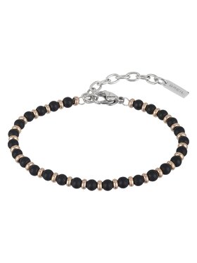 Breil Breil Bransoletka BLACK ONYX Czarny