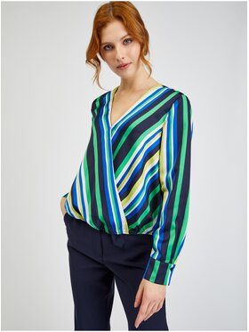 Orsay Orsay Bluzka 650252575000__36 Zielony Regular Fit