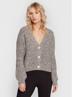 Comma Comma Кардиган 2121756 Сив Relaxed Fit