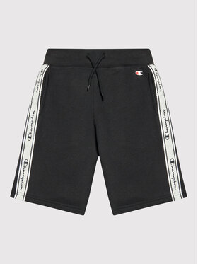 Champion Champion Спортни шорти Bermuda 305920 Черен Regular Fit