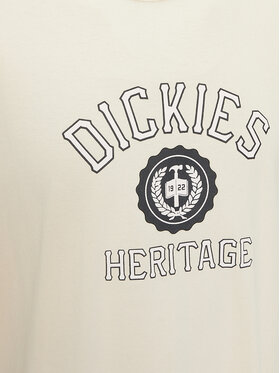 Dickies T-shirt Oxford DK0A4YFL Écru Regular Fit