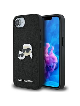 KARL LAGERFELD KARL LAGERFELD Etui na telefon Apple iPhone 16e Czarny