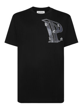 PHILIPP PLEIN PHILIPP PLEIN Tričko 9943 Čierna Regular Fit